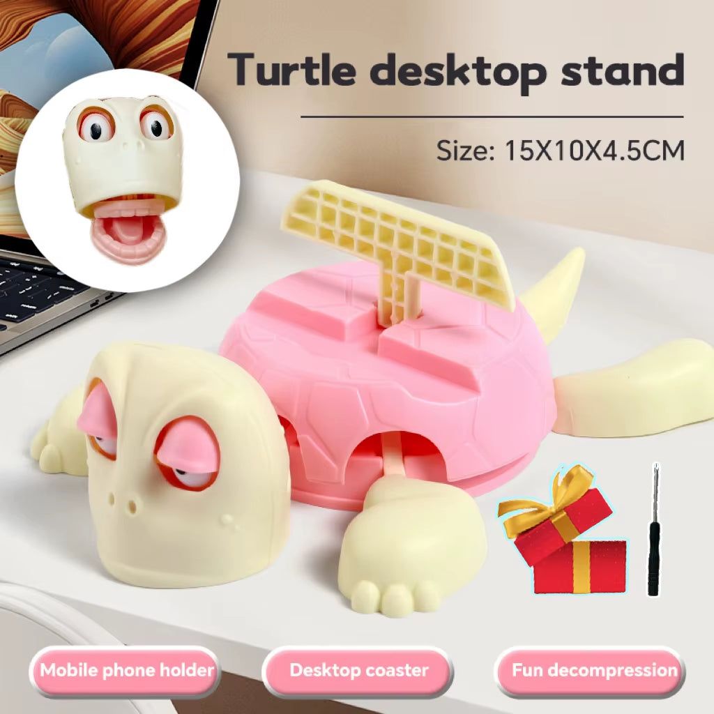 Charming Funny Turtle Coaster - Creative 3D Printed Cup Pad for Coffee, Tea, and Drinks - Eco-Friendly Decorative Tableware