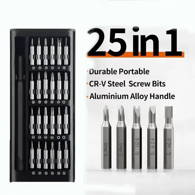 Ultimate 24-in-1 Precision Screwdriver Set: The Essential Mini Repair Kit for All Your Tech Gadgets!