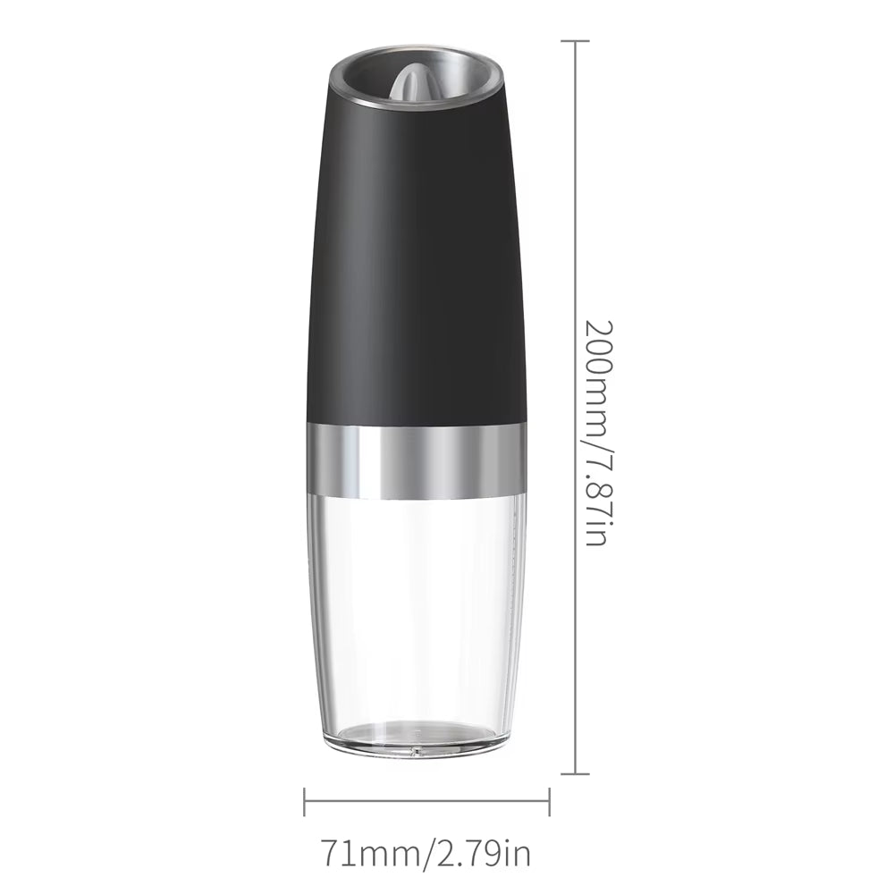 Revolutionize Your Culinary Experience with the Electric Automatic Gravity-Sensing Salt and Pepper Grinder Set