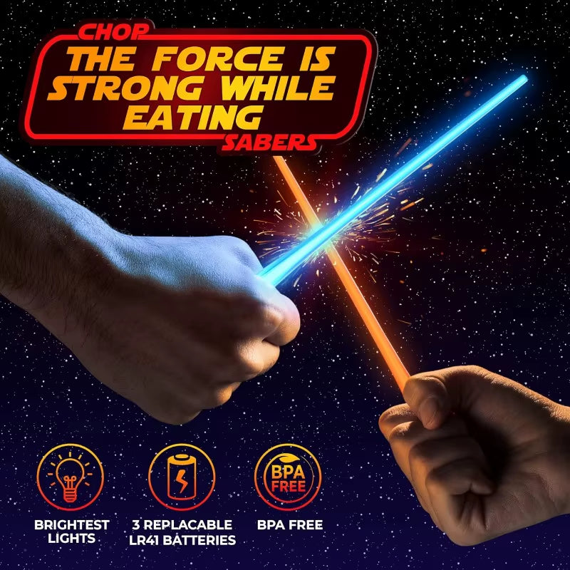 Illuminate Your Dining Experience with Lightsaber Chopsticks – Epic Fun for Sushi Nights!