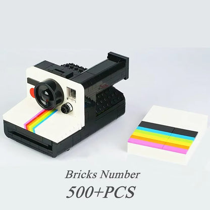 Capture Memories with the Designer Retro Camera Building Blocks - MOC-21345 Classic Gift for Creative Minds