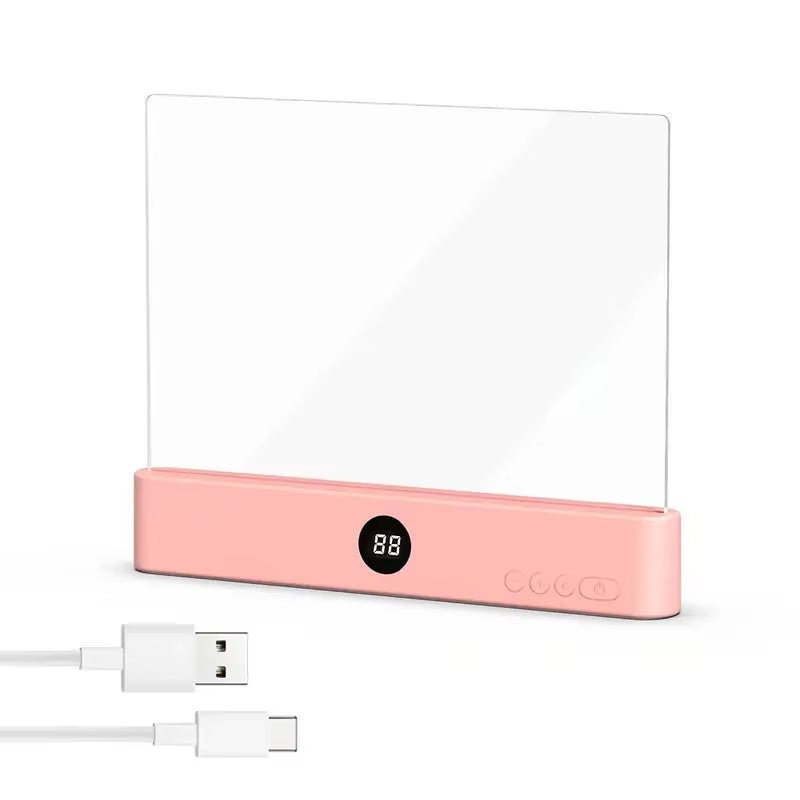 Illuminate Your Reading Experience with the LED Flat Panel Night Vision Light - Perfect for Students and Book Lovers!
