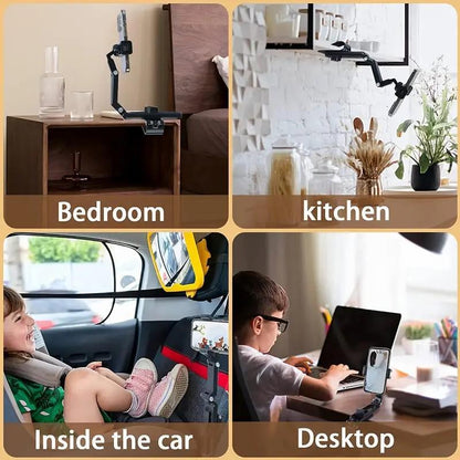 Revolutionary 1080° Multi-Function Sun Visor Phone Holder - Universal 360° Rotating Design for Every Scene