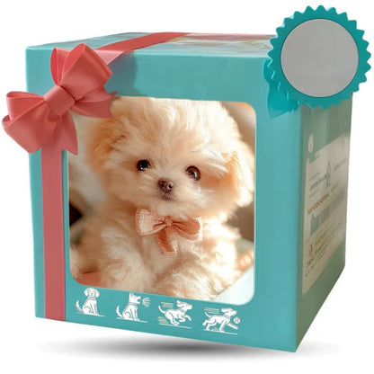 Interactive Realistic Robotic Puppy with Tail Wagging and Barking Features - Plush Walking Dog Toy for Kids