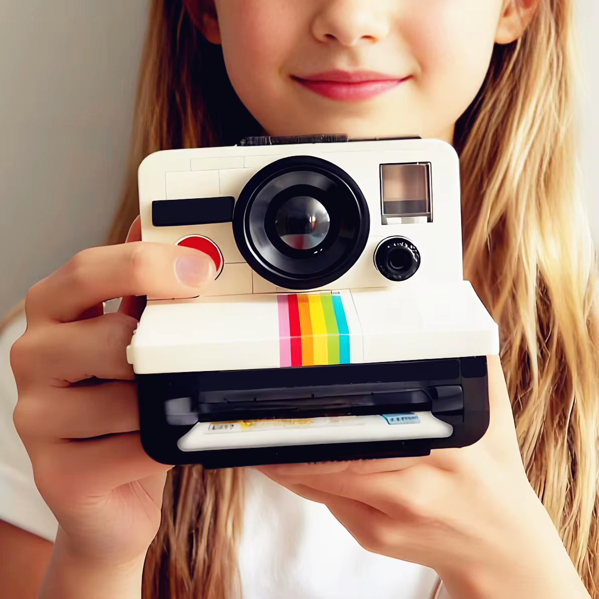 Capture Memories with the Designer Retro Camera Building Blocks - MOC-21345 Classic Gift for Creative Minds