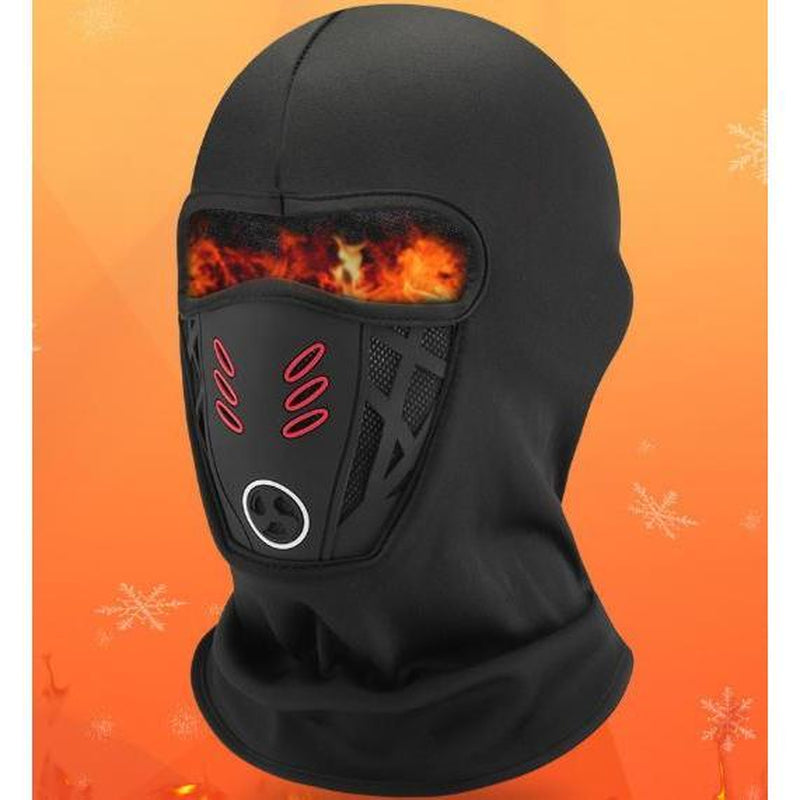 Stay Warm and Stylish with the Winter Rider Anti-Haze Balaclava - Perfect for Motorcycle Riding, Cycling, and Skiing!