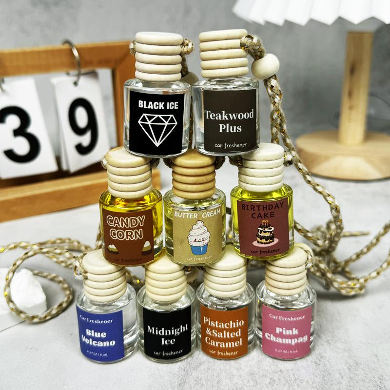 Elevate Your Drive with Our Long-Lasting Teakwood Scented Car Air Freshener - Lasts Over 60 Days!