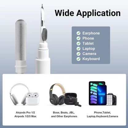 Ultimate Professional Earbud Cleaning Kit - Keep Your AirPods, iPhone, and Bluetooth Earphones Spotless!