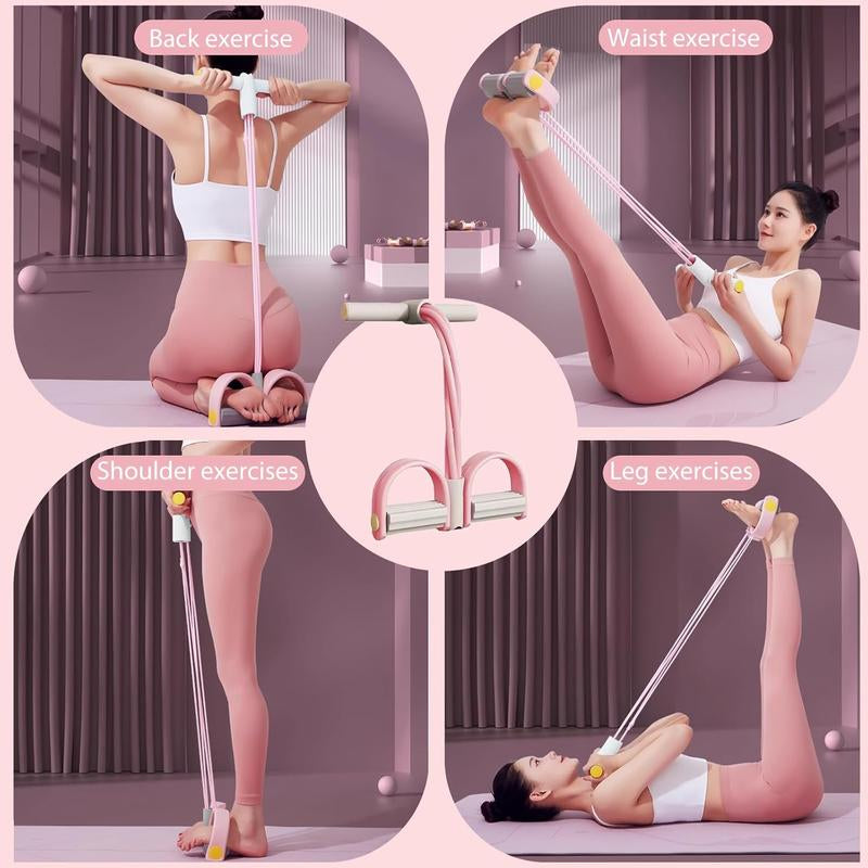 Transform Your Home Workouts with the 3-In-1 Multifunction Pedal Resistance Band – Your Ultimate Fitness Companion!