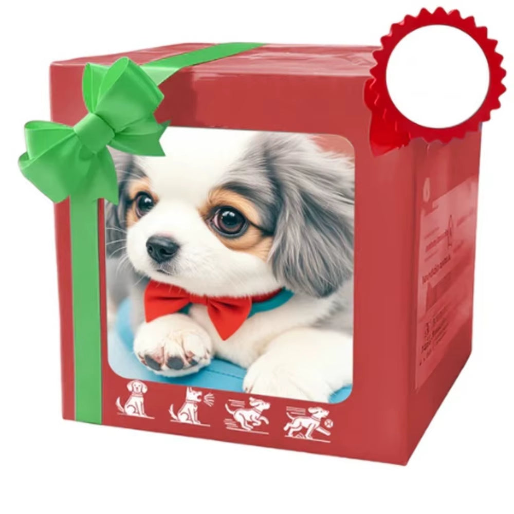 Interactive Realistic Robotic Puppy with Tail Wagging and Barking Features - Plush Walking Dog Toy for Kids