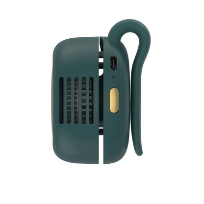 Experience Ultimate Comfort with the Outdoor Mini Portable Handheld Bladeless Electric Fan - Rechargeable and Perfect for Any Setting!