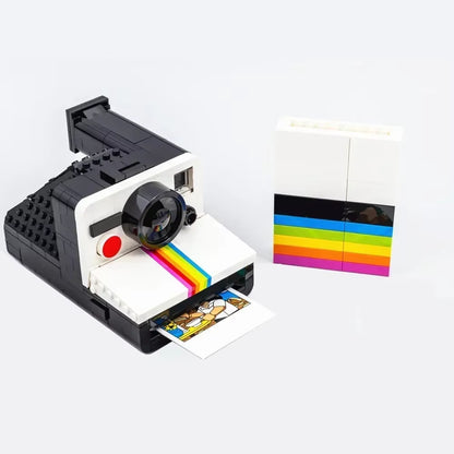 Capture Memories with the Designer Retro Camera Building Blocks - MOC-21345 Classic Gift for Creative Minds
