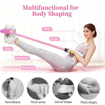 Transform Your Home Workouts with the 3-In-1 Multifunction Pedal Resistance Band – Your Ultimate Fitness Companion!