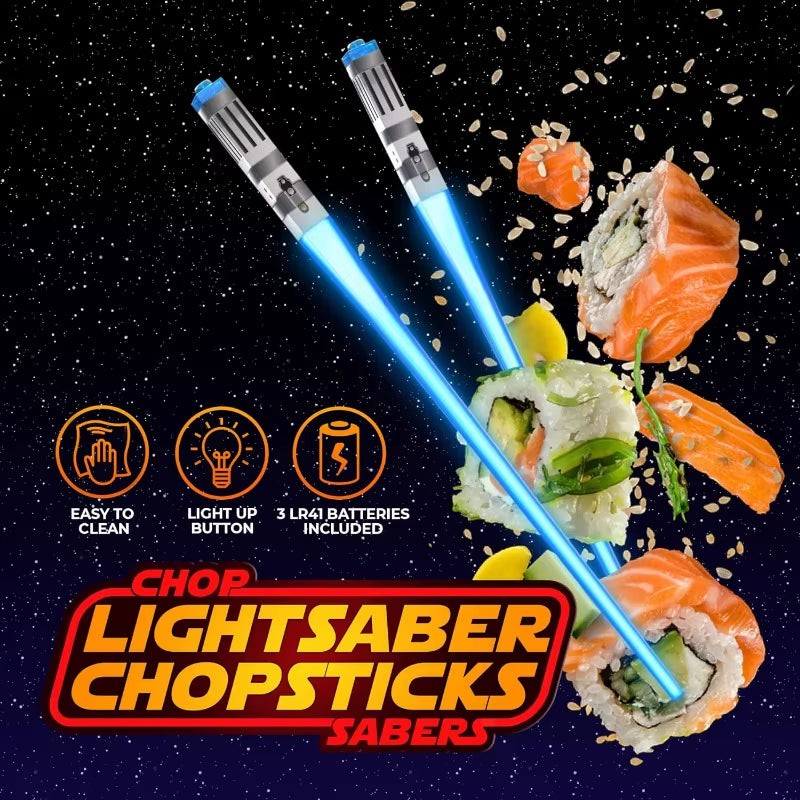 Illuminate Your Dining Experience with Lightsaber Chopsticks – Epic Fun for Sushi Nights!