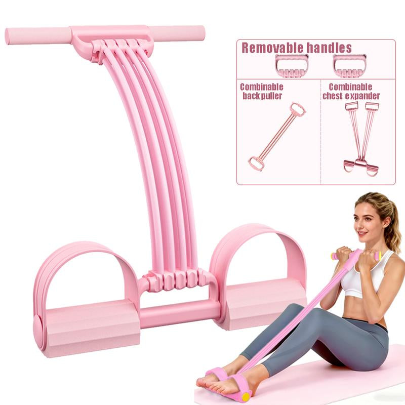 Transform Your Home Workouts with the 3-In-1 Multifunction Pedal Resistance Band – Your Ultimate Fitness Companion!