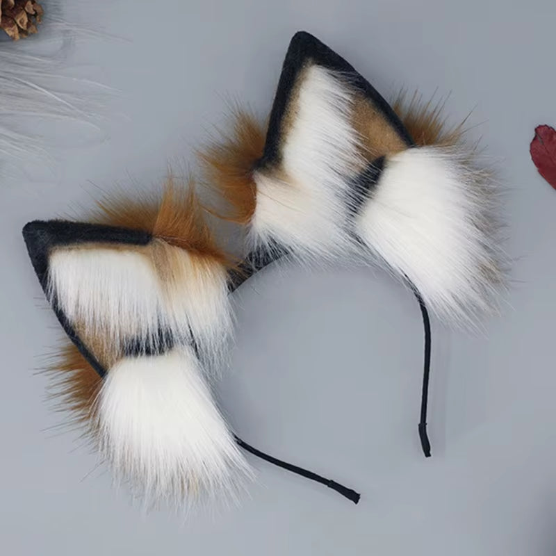 Electric Moving Fox Ears Headband for Adults and Teens - Perfect for Cosplay and Parties!