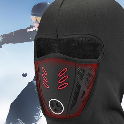 Stay Warm and Stylish with the Winter Rider Anti-Haze Balaclava - Perfect for Motorcycle Riding, Cycling, and Skiing!