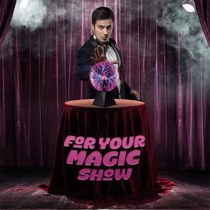 Enchanting Touch-Sensitive Magic Plasma Ball Lamp - LED Night Light for Kids and Adults - Perfect Holiday Decor and Gift