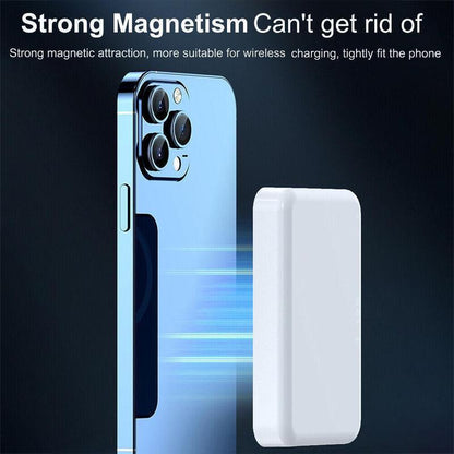 Power Up Your iPhone with the 5000mAh Magnetic Power Bank - Fast Charging Wireless Charger for iPhone 17/16/15/14/13/12/Plus/Pro Max