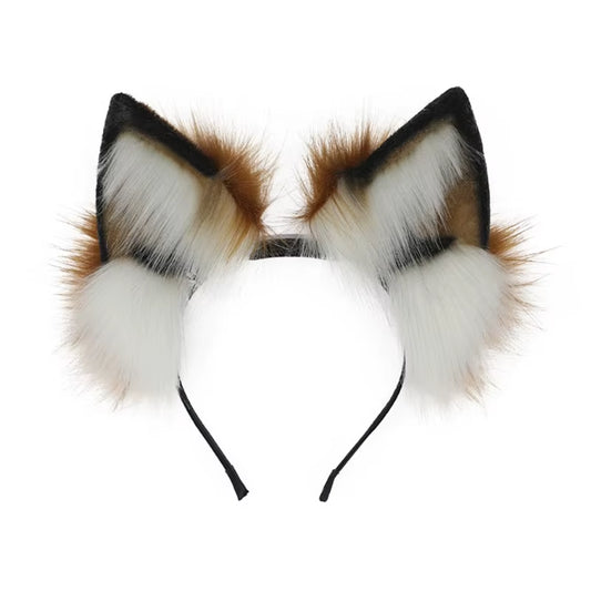 Electric Moving Fox Ears Headband for Adults and Teens - Perfect for Cosplay and Parties!