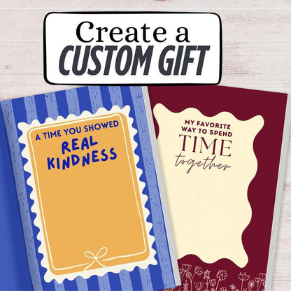 Heartfelt Fill-in-the-Blank Gift Book for Kids and Loved Ones - Just a Few Things I Love About You by LARKINROAD - Ideal for Valentine’s Day, Galentine’s Day, Birthdays, and Mother’s Day