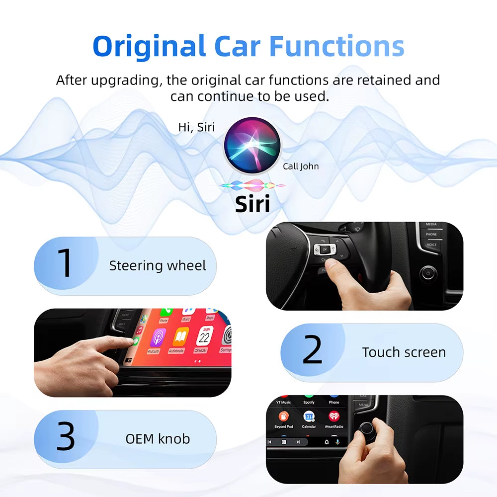 Revolutionary 2-in-1 Type-C Wireless CarPlay and Android Auto Adapter - Transform Your Factory Wired System!