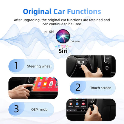 Revolutionary 2-in-1 Type-C Wireless CarPlay and Android Auto Adapter - Transform Your Factory Wired System!