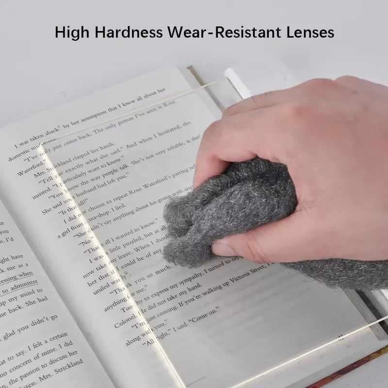 Illuminate Your Reading Experience with the LED Flat Panel Night Vision Light - Perfect for Students and Book Lovers!