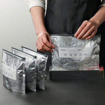 Elevate Your Food Storage with Reusable Aluminum Foil Sealable Bags - The 2025 Resealable Vacuum Zipper Pouches for Freshness and Versatility!