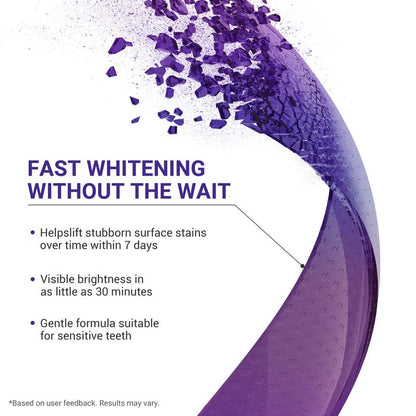 Transform Your Smile with CEELIKE Purple Teeth Whitening Strips - 7/21 Sessions of Enamel-Safe, Non-Sensitive Whitening in Refreshing Cedar Mint Flavor!