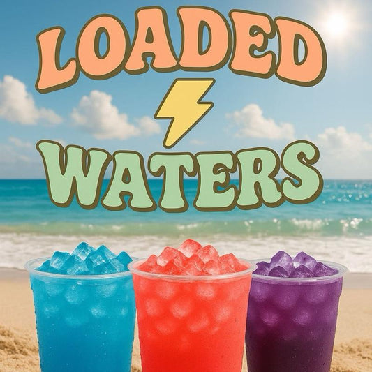 Revitalize Your Day with Loaded Waters - Energizing Sugar-Free & Gluten-Free Drink Mix with 200Mg Natural Caffeine - 32Oz of Refreshing Flavor Awaits!