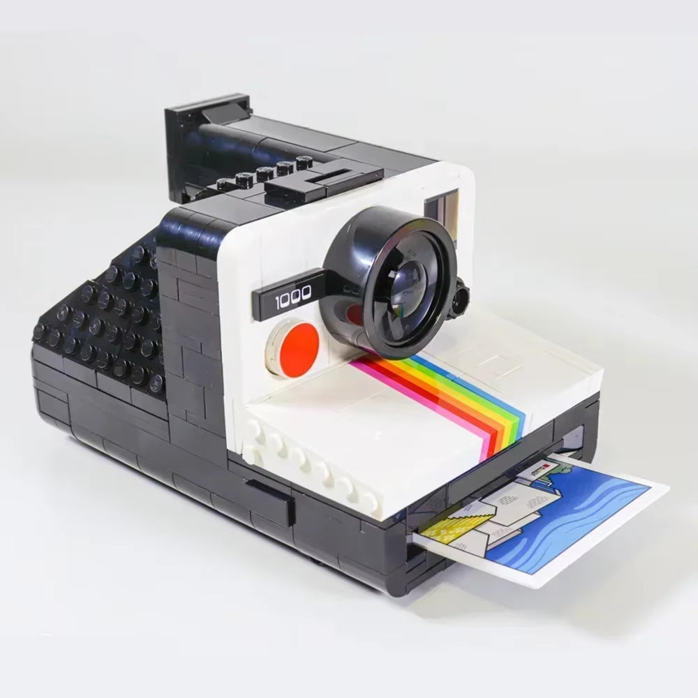 Capture Memories with the Designer Retro Camera Building Blocks - MOC-21345 Classic Gift for Creative Minds