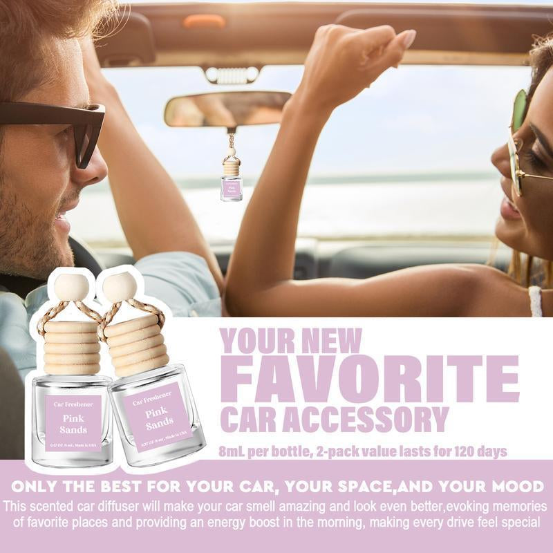 Elevate Your Drive with Our Long-Lasting Teakwood Scented Car Air Freshener - Lasts Over 60 Days!