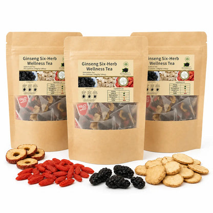 Revitalize Your Health with Organic Ginseng Eight Treasure Kidney Tea - A Natural Cleanse for Men & Women
