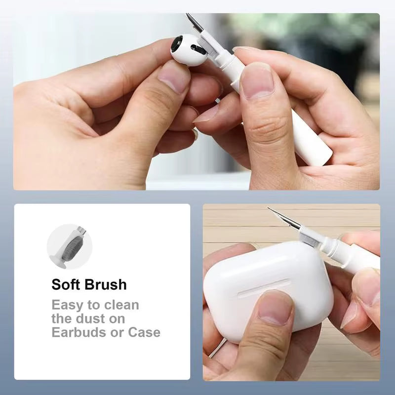 Ultimate Professional Earbud Cleaning Kit - Keep Your AirPods, iPhone, and Bluetooth Earphones Spotless!