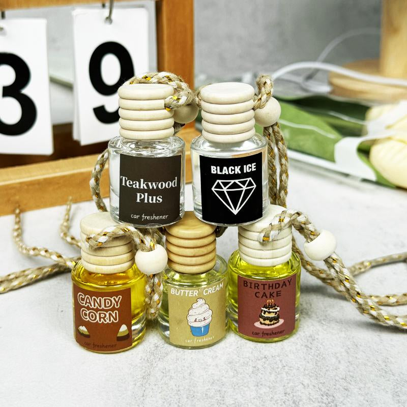 Elevate Your Drive with Our Long-Lasting Teakwood Scented Car Air Freshener - Lasts Over 60 Days!