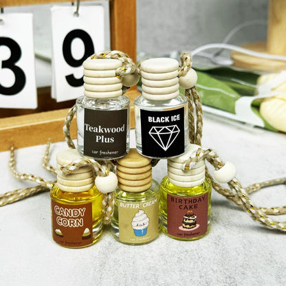Elevate Your Drive with Our Long-Lasting Teakwood Scented Car Air Freshener - Lasts Over 60 Days!