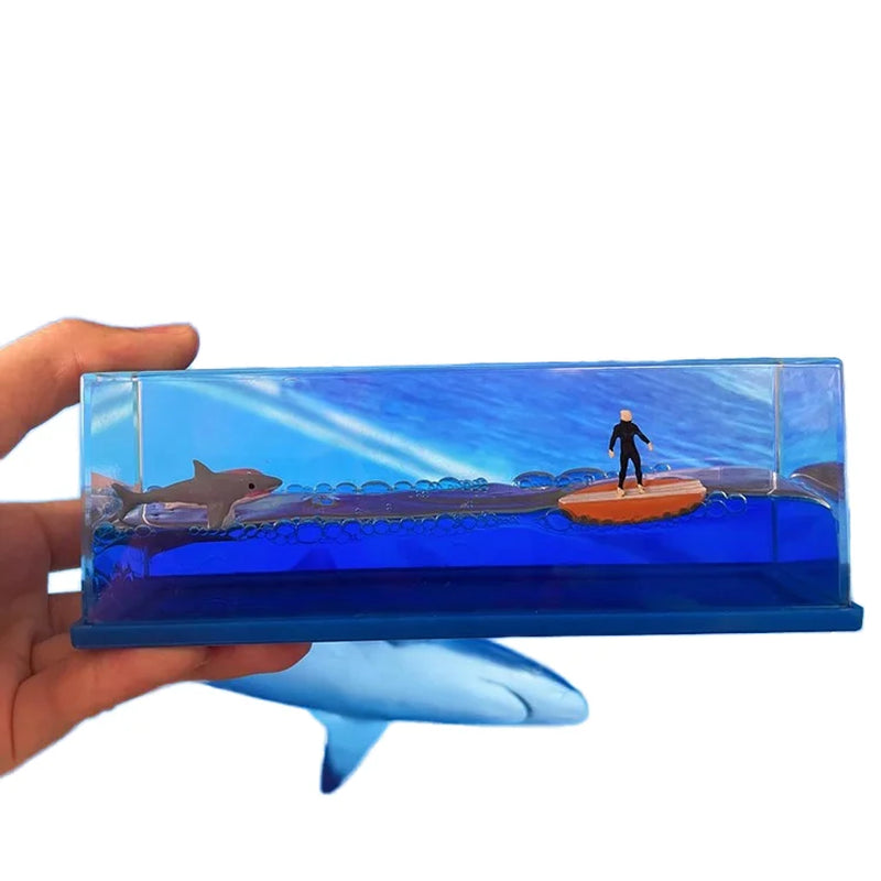Captivating Black Pearl Pirate Ship Drift Bottle - A Nautical Touch for Your Living Room or Office