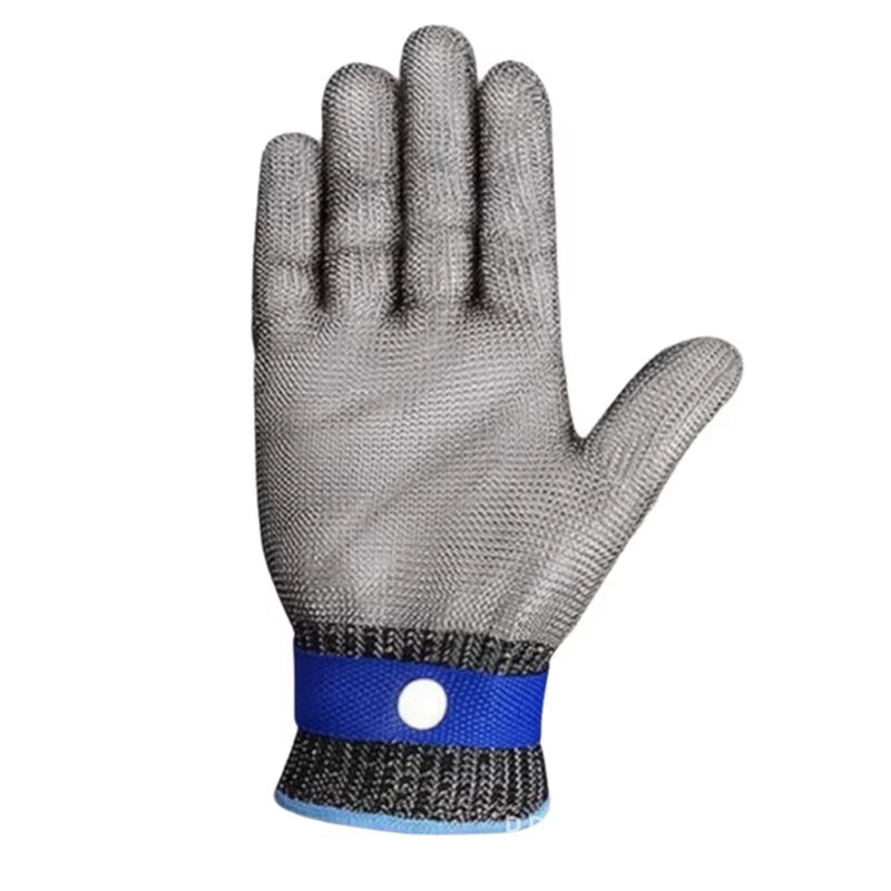 Revolutionary Stainless Steel Wire Mesh Safety Gloves - Ultimate Cut and Stab Resistance for Butchers