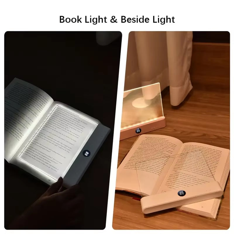 Illuminate Your Reading Experience with the LED Flat Panel Night Vision Light - Perfect for Students and Book Lovers!