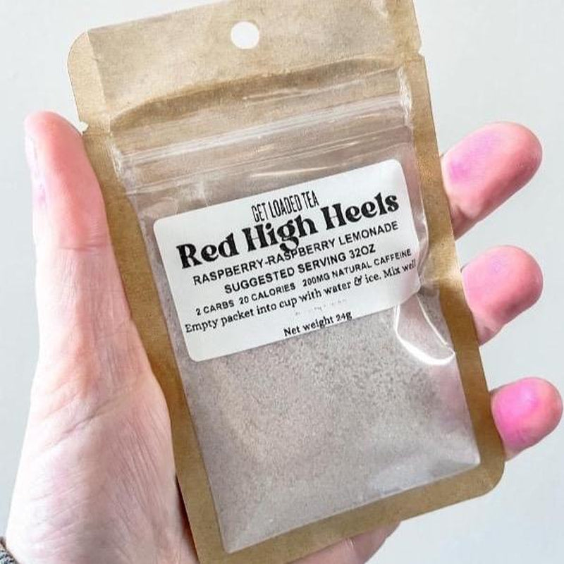 Energize Your Day with Loaded Teas - Sugar-Free & Gluten-Free 32Oz Caffeinated Beverage Mix - Refreshing Energy Powder Drink Made in the USA - 24 Months Freshness Guaranteed