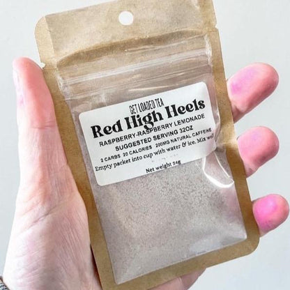Energize Your Day with Loaded Teas - Sugar-Free & Gluten-Free 32Oz Caffeinated Beverage Mix - Refreshing Energy Powder Drink Made in the USA - 24 Months Freshness Guaranteed
