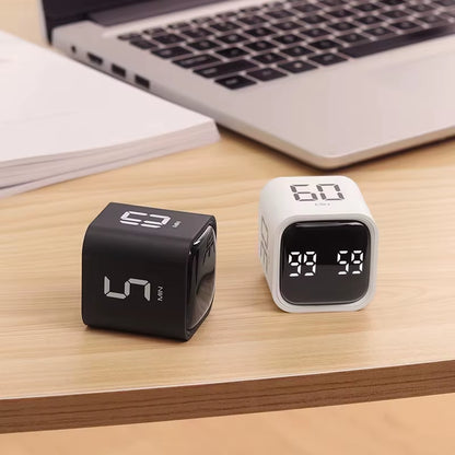 Revolutionize Your Cooking and Learning with the Gravity Sensor Productivity Timer Cube - Versatile Countdown and Countup Features!