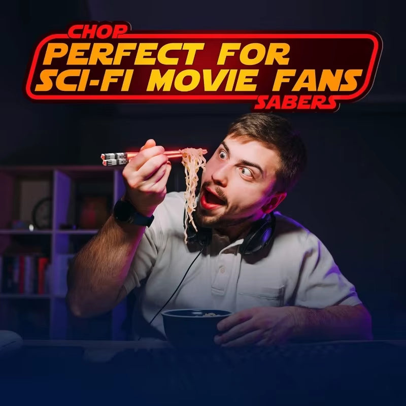 Illuminate Your Dining Experience with Lightsaber Chopsticks – Epic Fun for Sushi Nights!